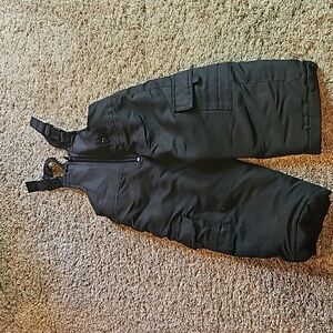 Black toddler snowpants